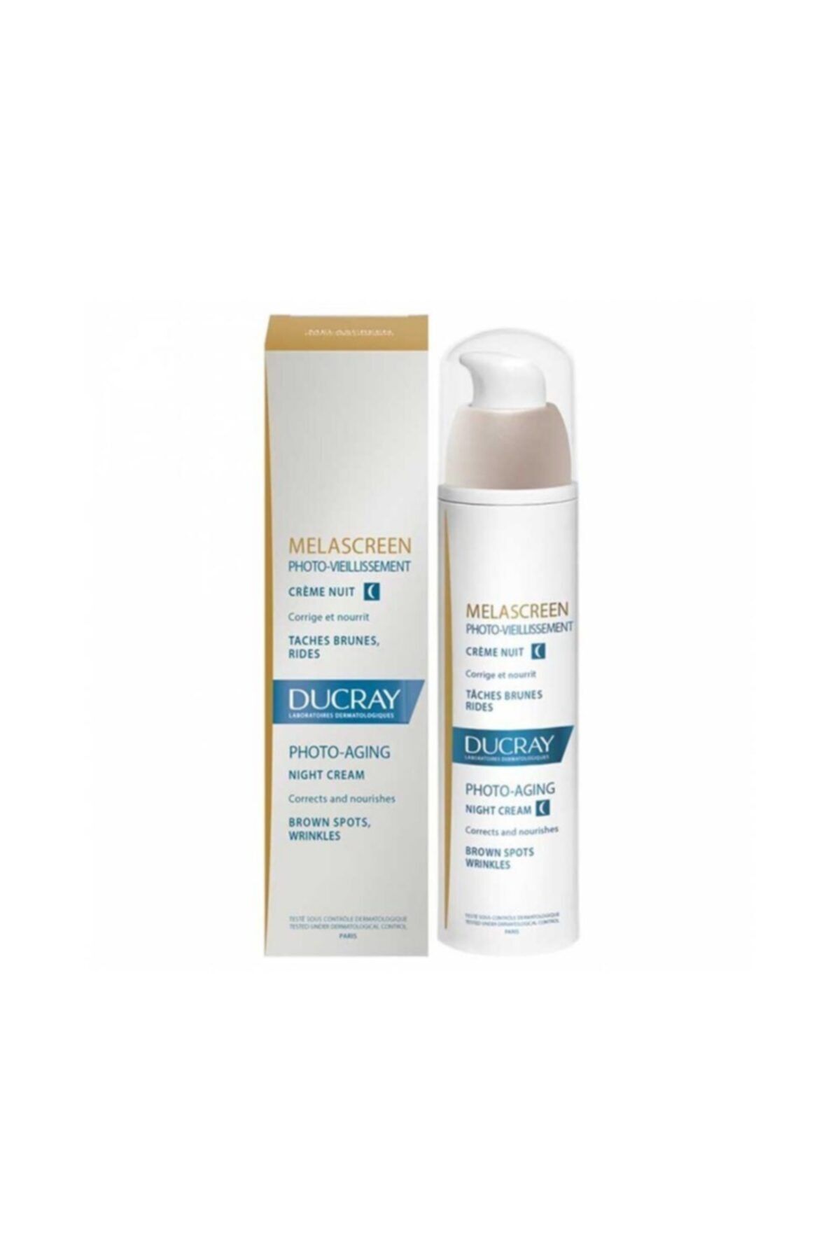 Ducray Melascreen Leke Ve Kırışıklık Karşıtı Gece Kremi 50 ml
