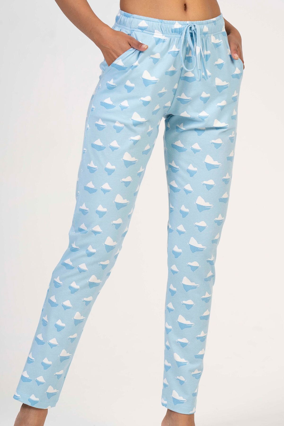 VİENETTA Kadın P.suprem Tek Alt Normal Beden Karışık Pijama Takım