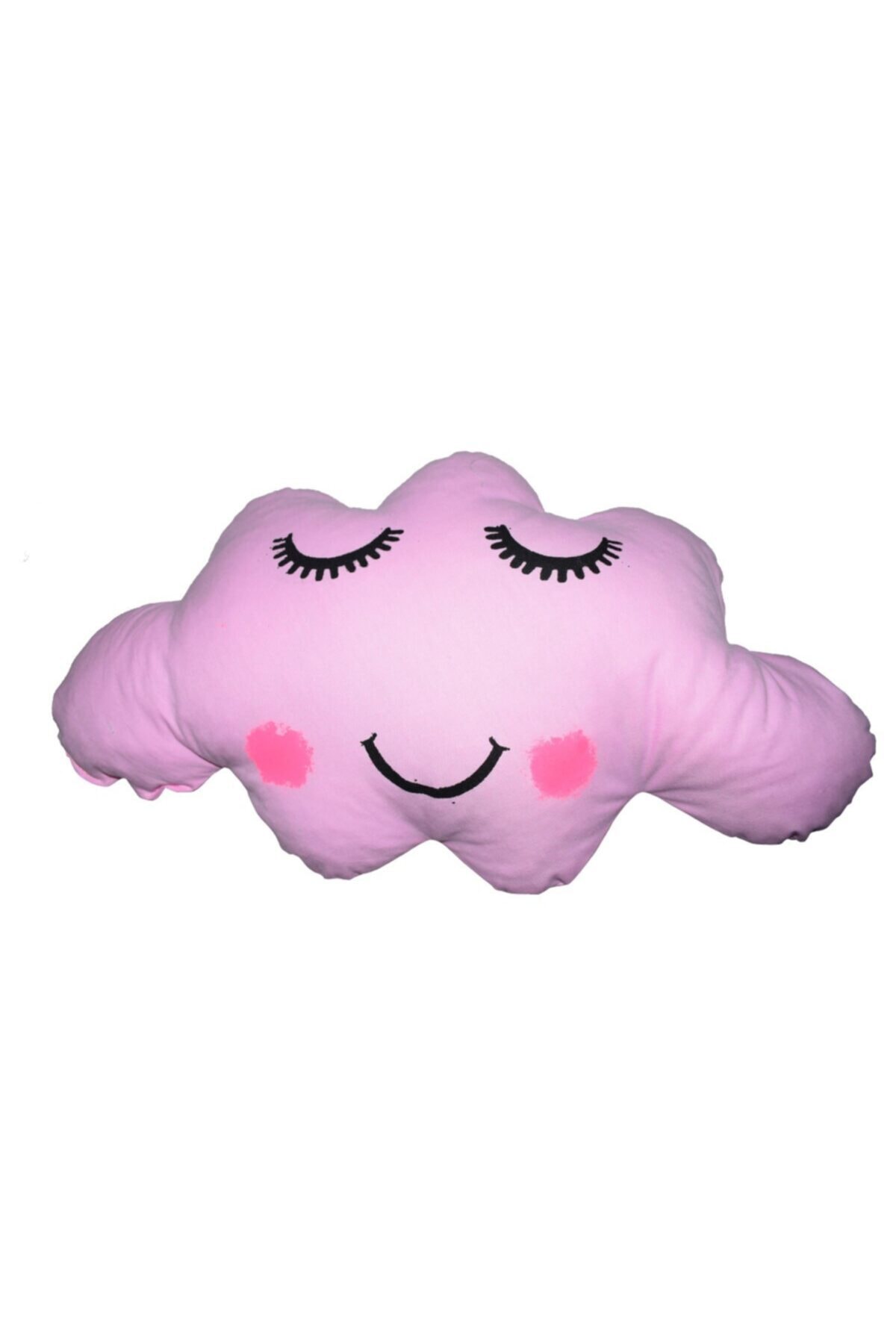 Candy Babynest Pembe Baskılı Dekor Bulut Dekor Yastık