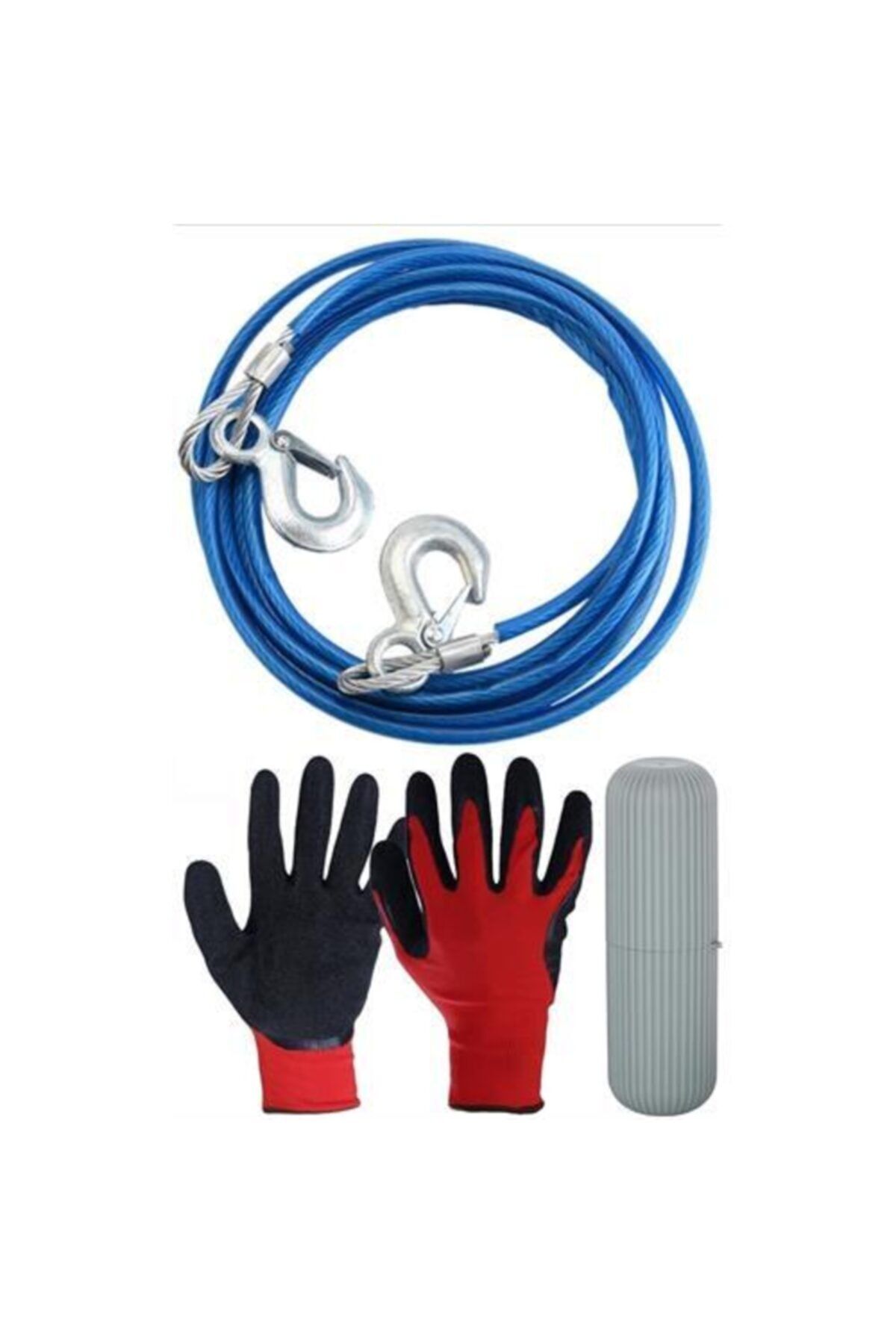 Transformacion 2 Ton 3.5 Mt Çelik Çekme Halatı Eldiven Hediyeli Set 428711
