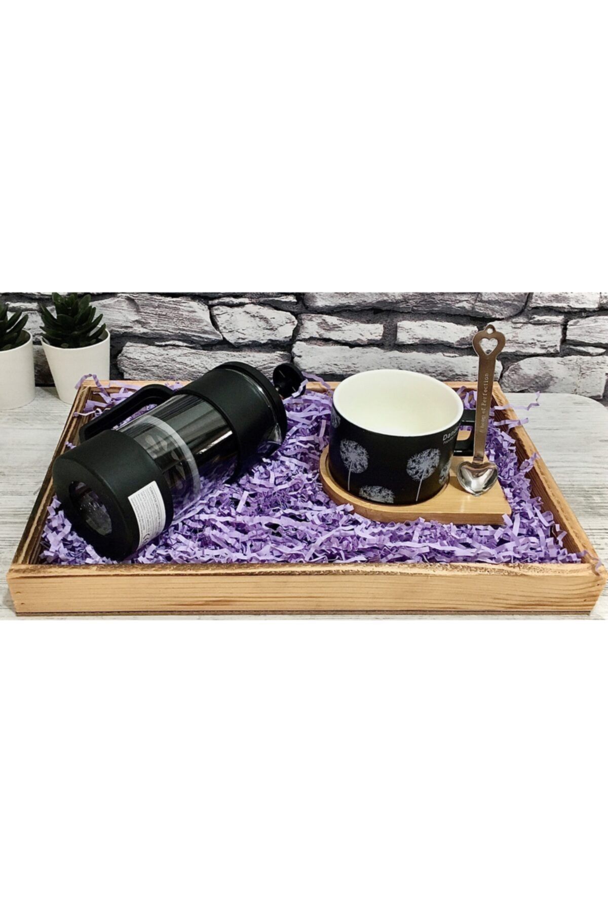 Çarşım Mağazaları French Press + Kupa Bardak Seti