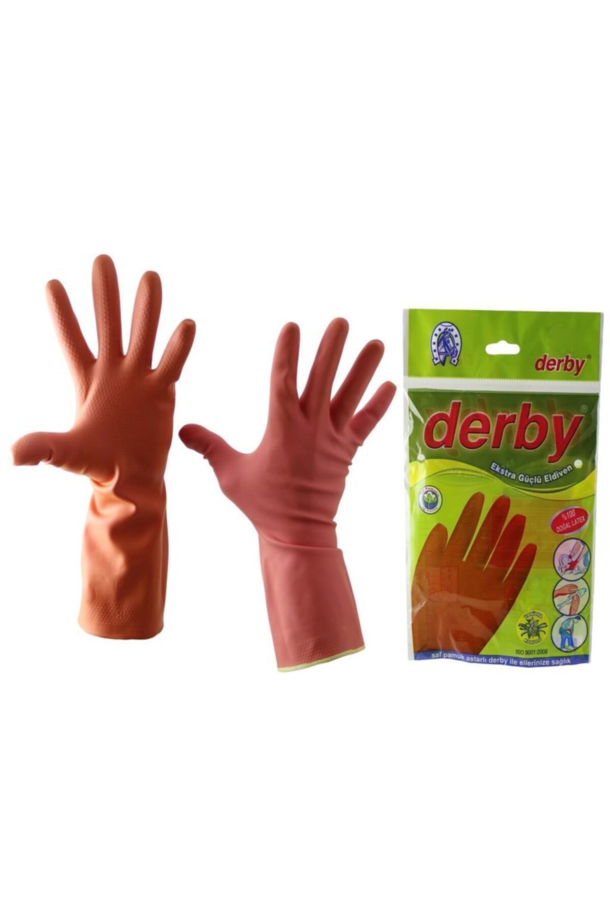 Güntem Derby Lastik Eldiven No 9