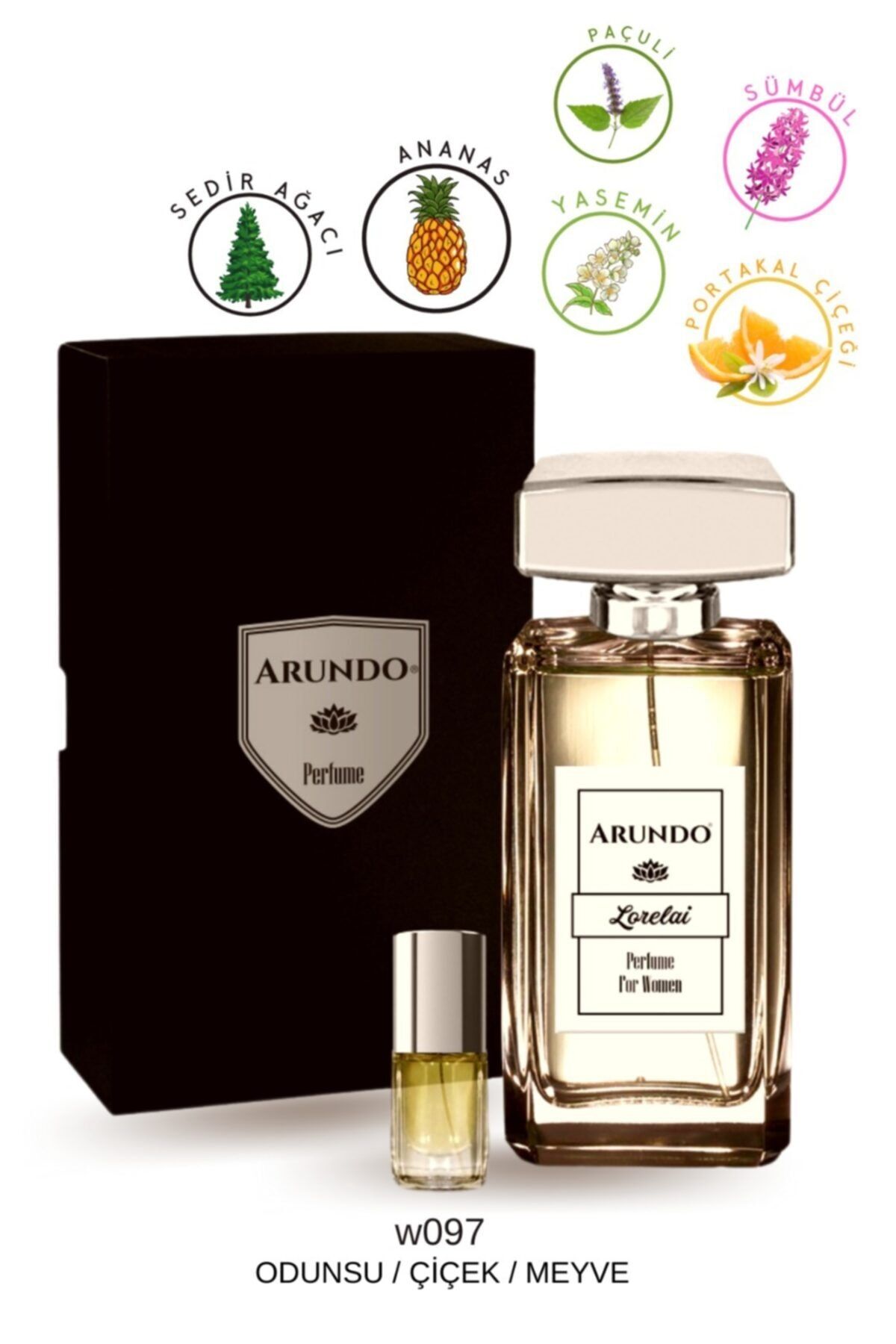 ARUNDO XİR Arundo Lorelai For Women 50 Ml Edp + Saf Esans Kadın Parfüm,arnw097