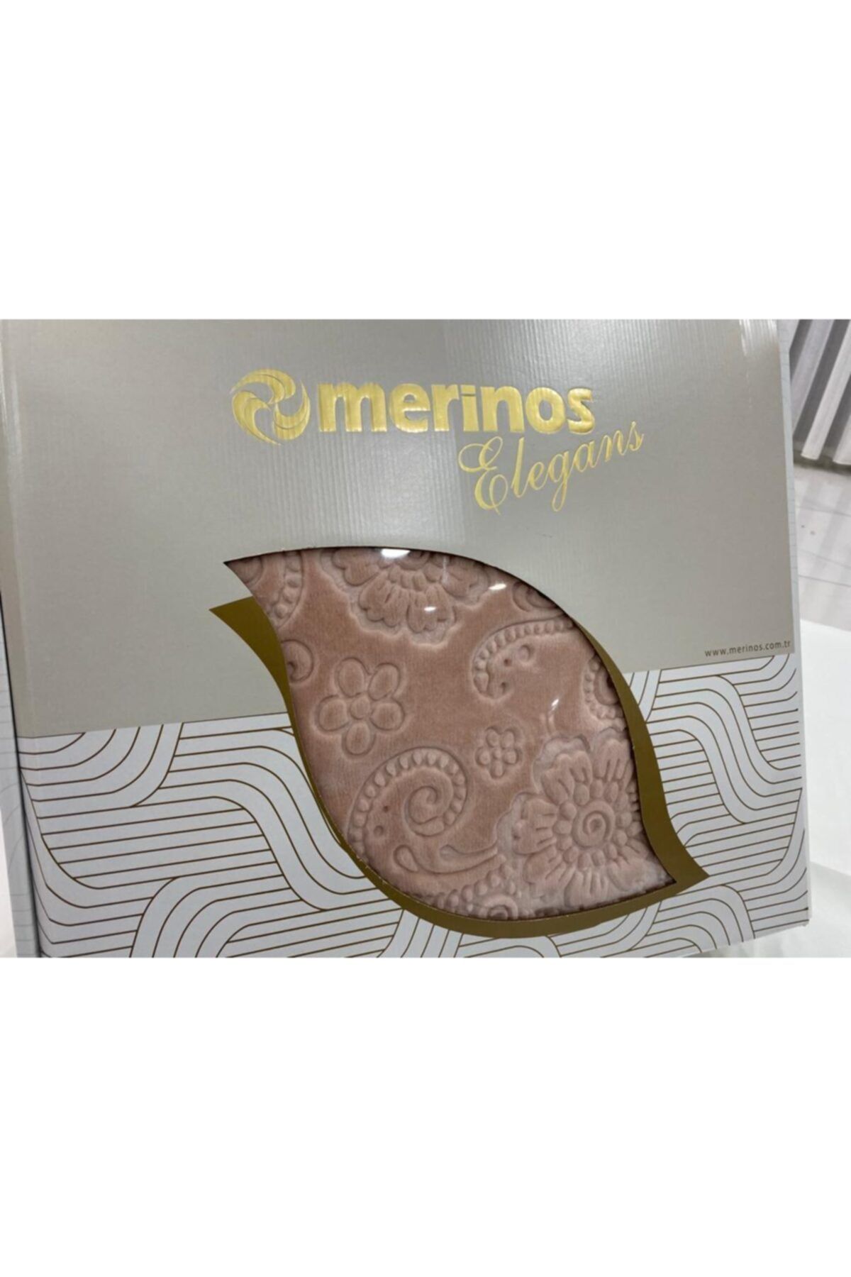 Merinos Elegance Çift Kişilik Kabartmalı Battaniye