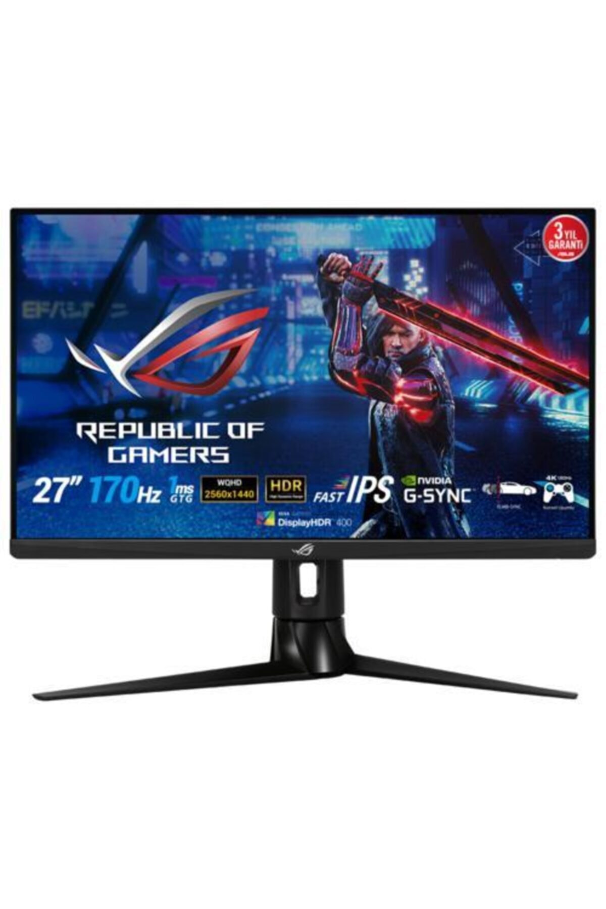 ASUS 27 Xg27aq Ips 144hz Gaming Monitör Siyah 1ms