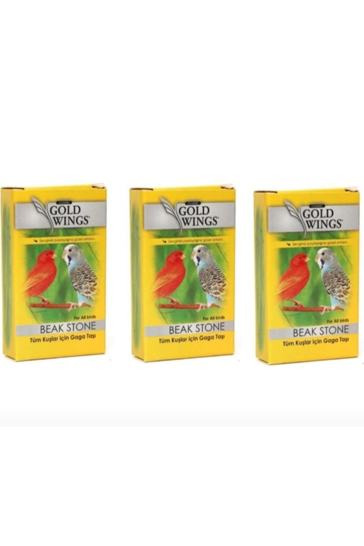 Gold Wings Gaga Taşı 3 Adet
