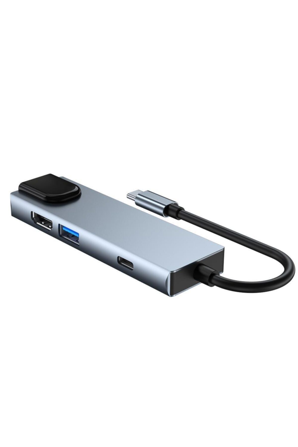 PrimeX Px-u517 4k@30hz Gri Metal 1xusb 3.0, 1xsd Card 1xmicrosd, 1x4k Hdmı 1xrj45 1xtype C Adaptör