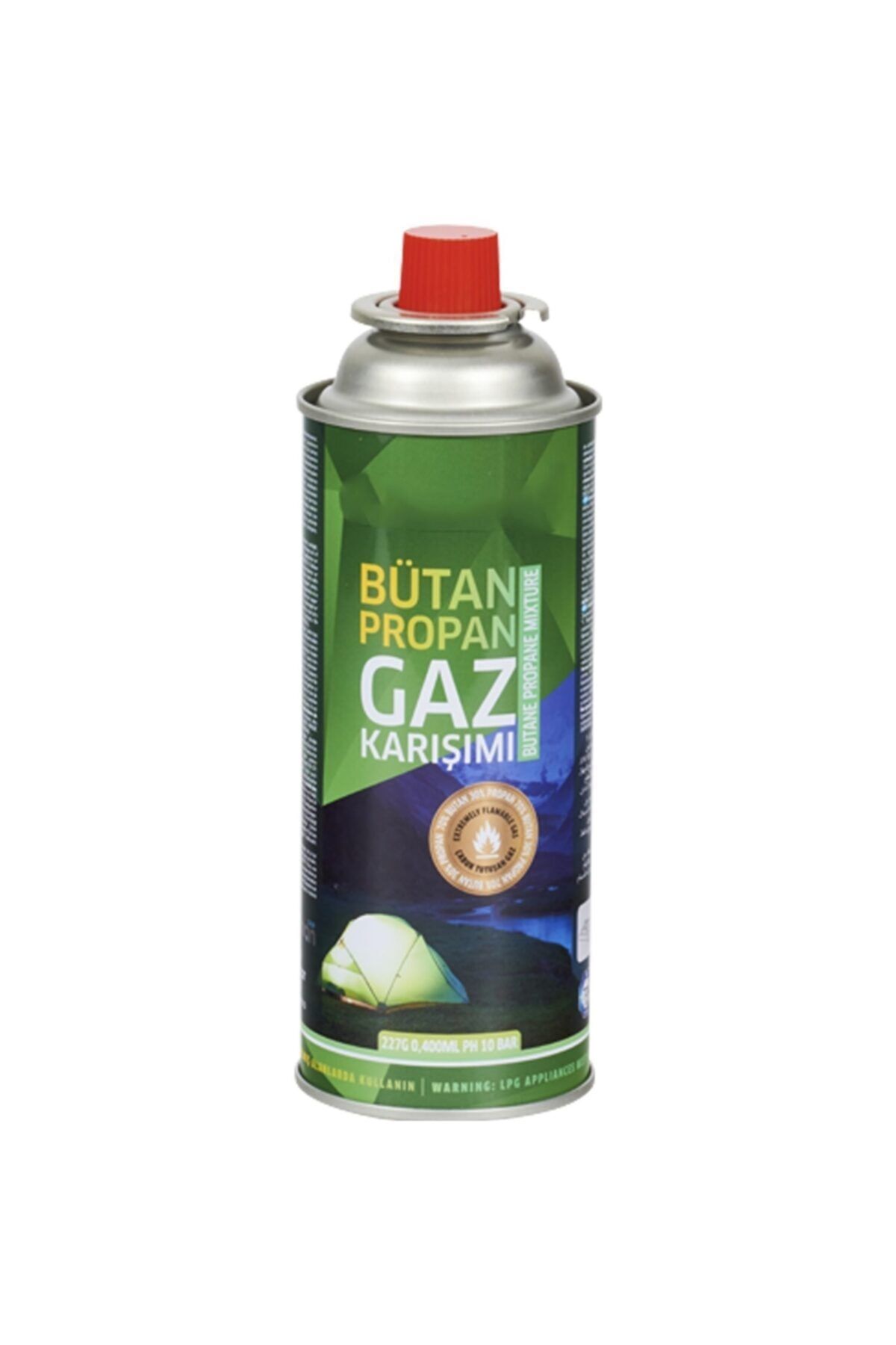 YDGR Gaz Karışımı Tüpü 227 Gr Kolayca Ateş Yakmak Için Kamp Ateşi