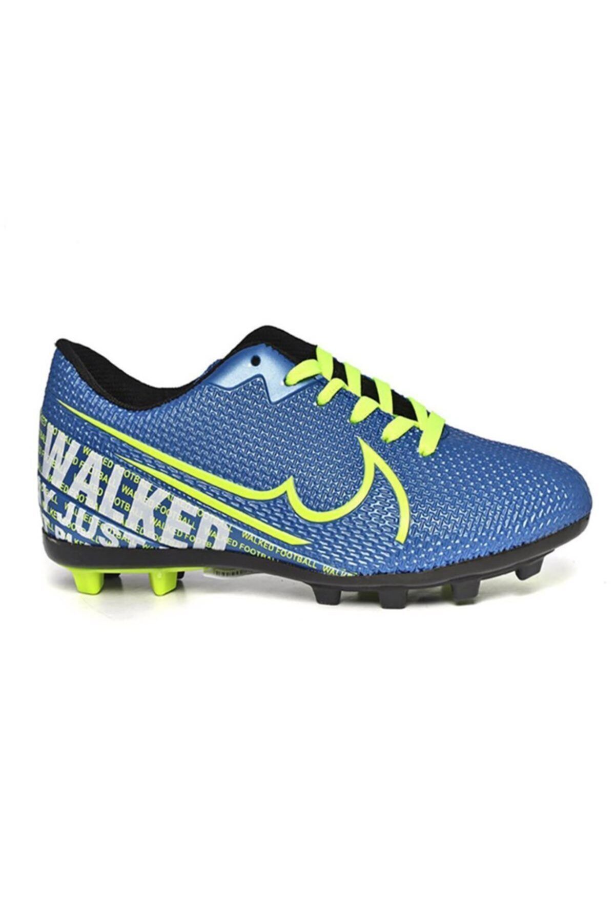 Walked Erkek Çocuk Mavi Krampon Futbol Ayakkabı 604