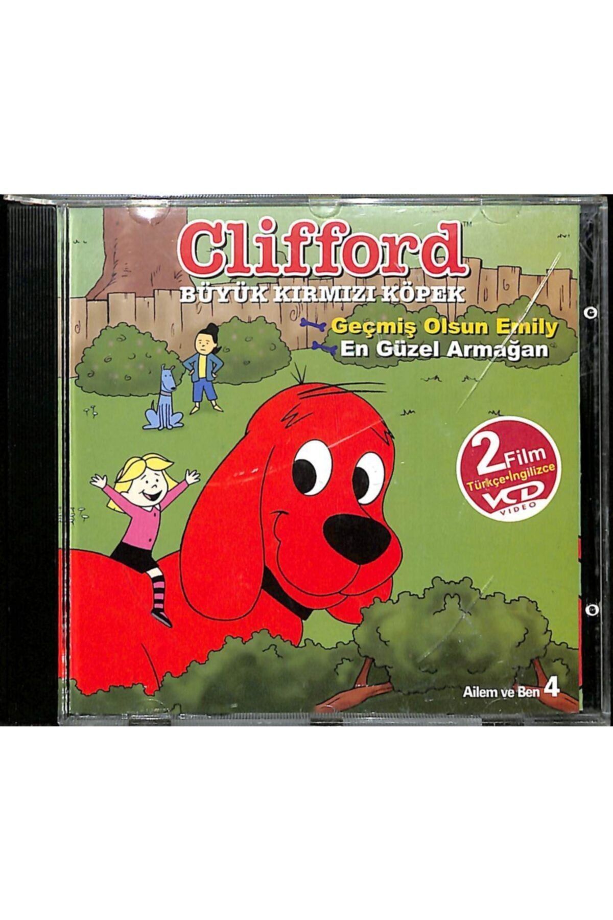 Gökçe Koleksiyon Clifford Büyük Kırmızı Köpek Vcd Film (10/8.5)