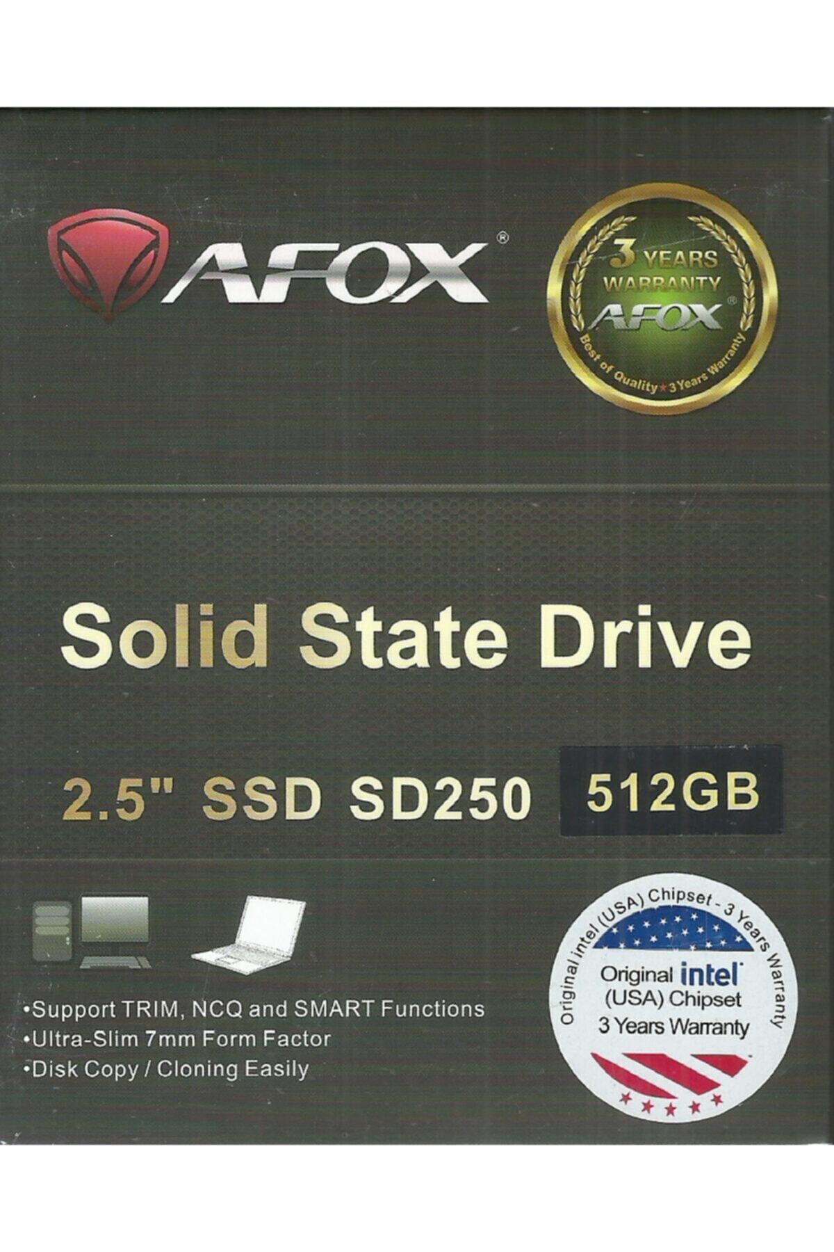 Afox Sd250-512gqn Ssd 512gb 2.5'' 560-480mb/s Sata3