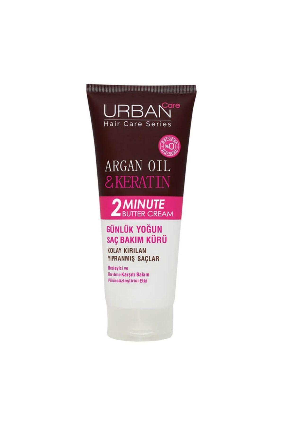Urban Care Argan Oil & Keratin 2 Minute Butter Cream Yoğun Saç Bakım Kürü