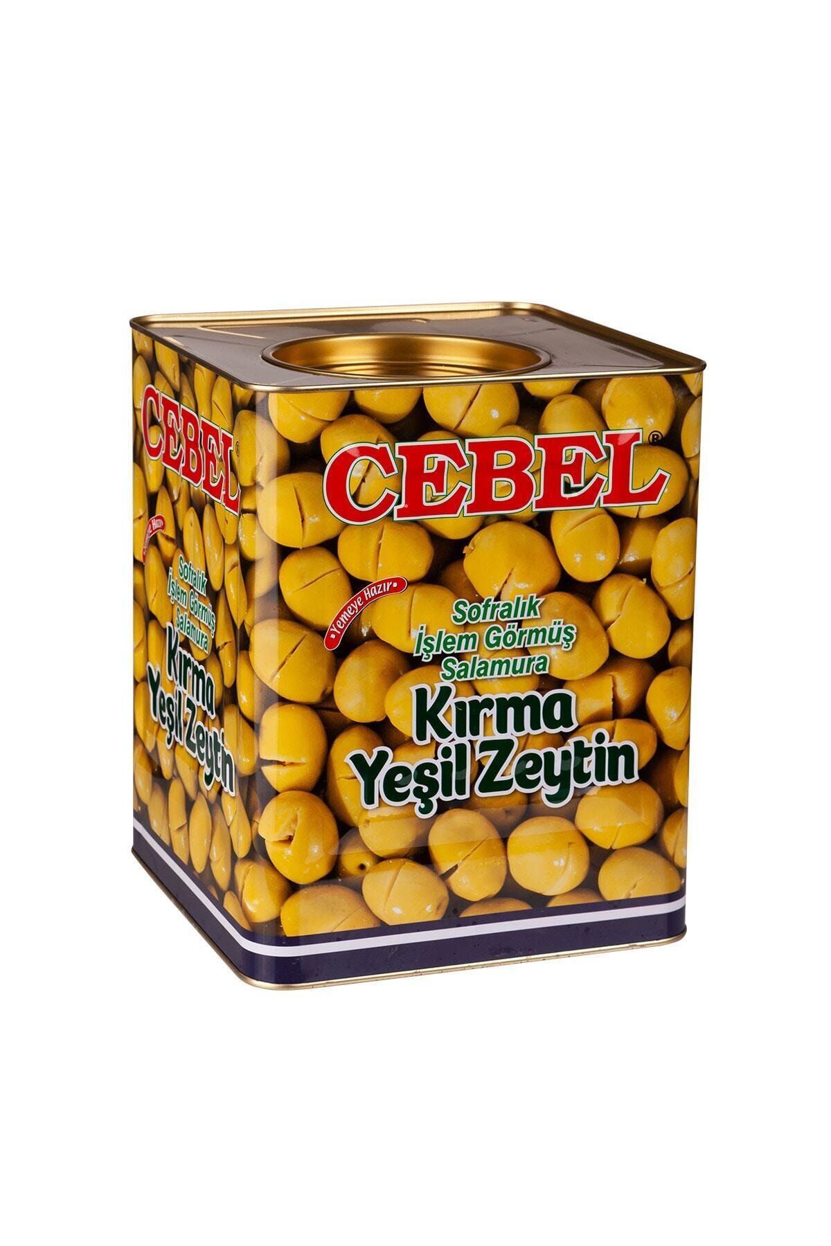 Cebel Yeşil Zeytin Domat Kırma 10 Kg