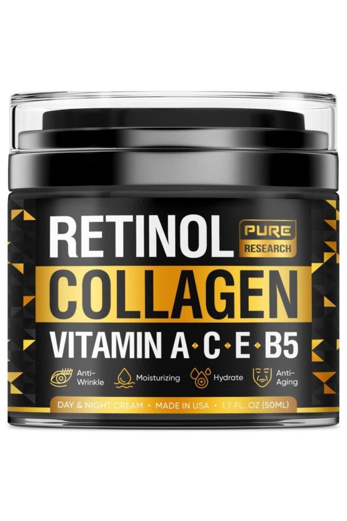 PURE RESEARCH Retinol Collagen Gündüz ve Gece Kremi 48 gr