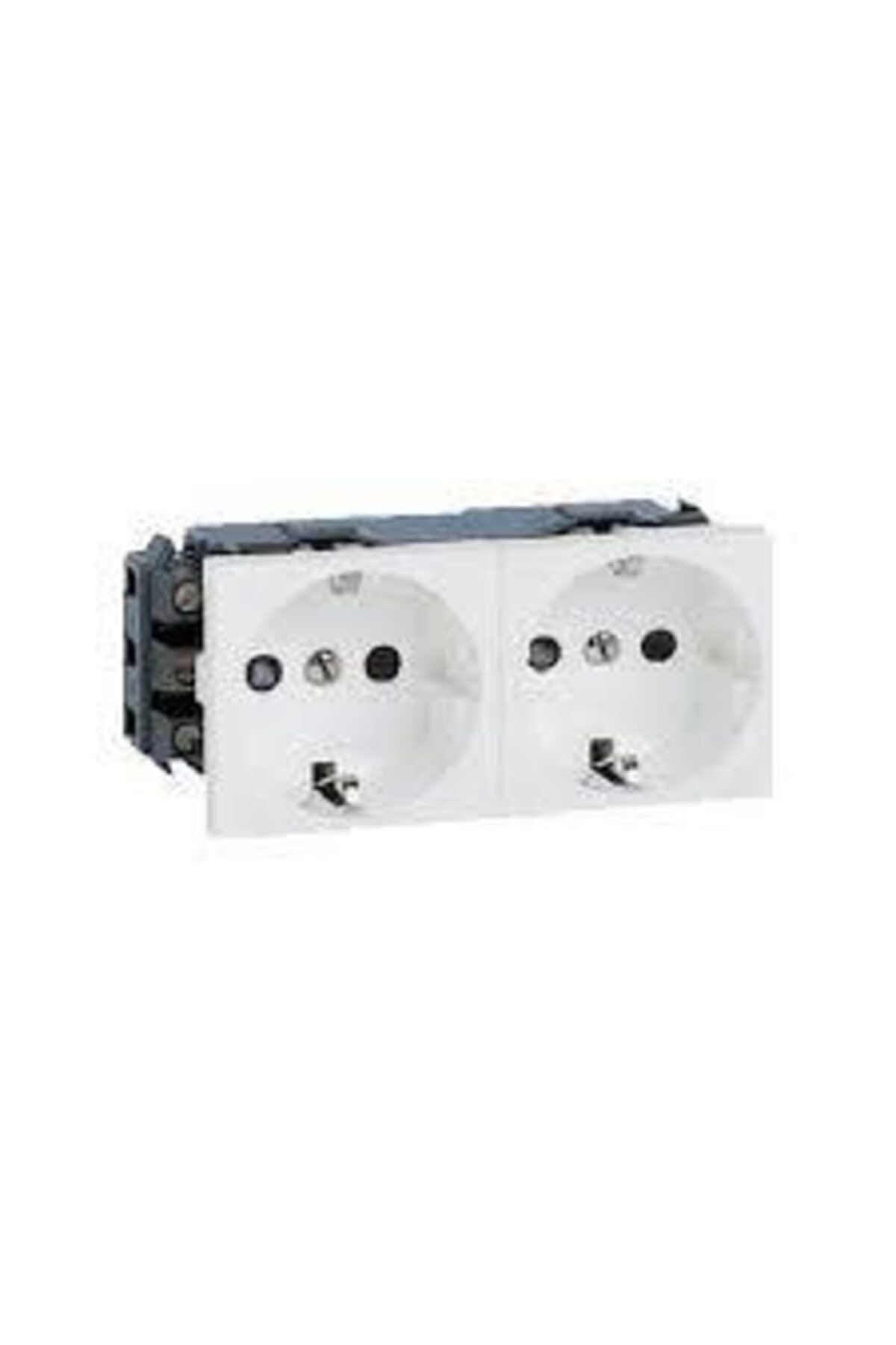 Legrand 077602 4 Modül Sistem Armada Ikili Topraklı Beyaz Priz 3245060776022