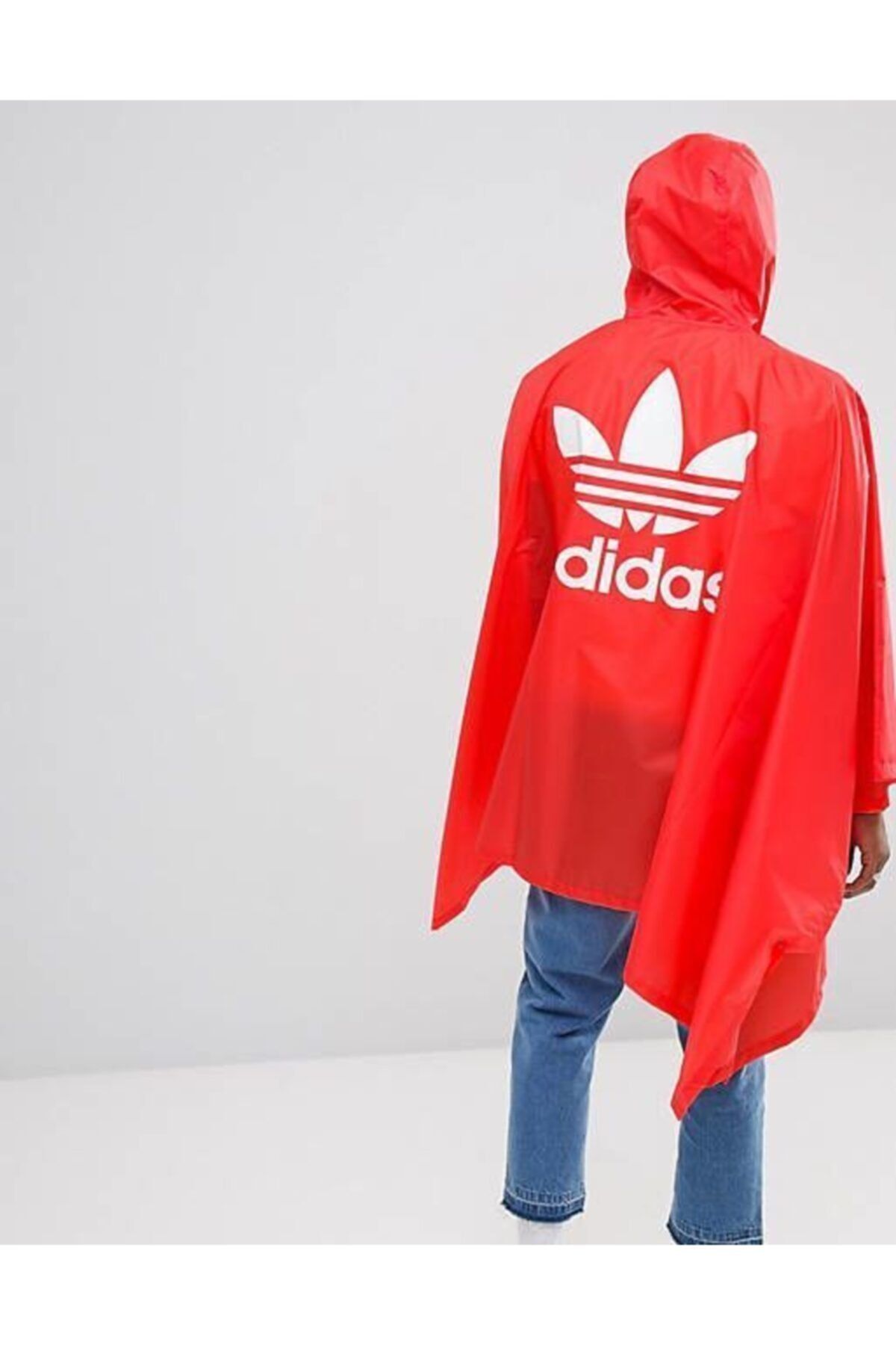 adidas Originals Men's Trefoil Poncho Jacket Dh5817