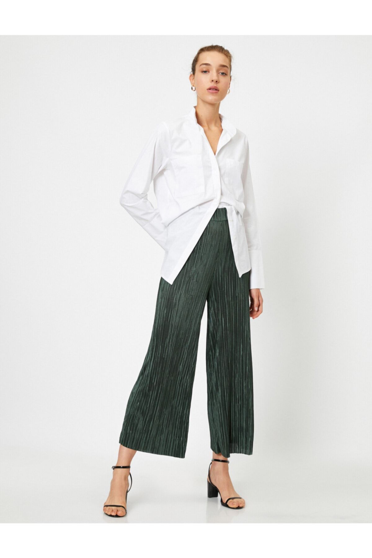 Koton Genis Paça Kadife Pantalon