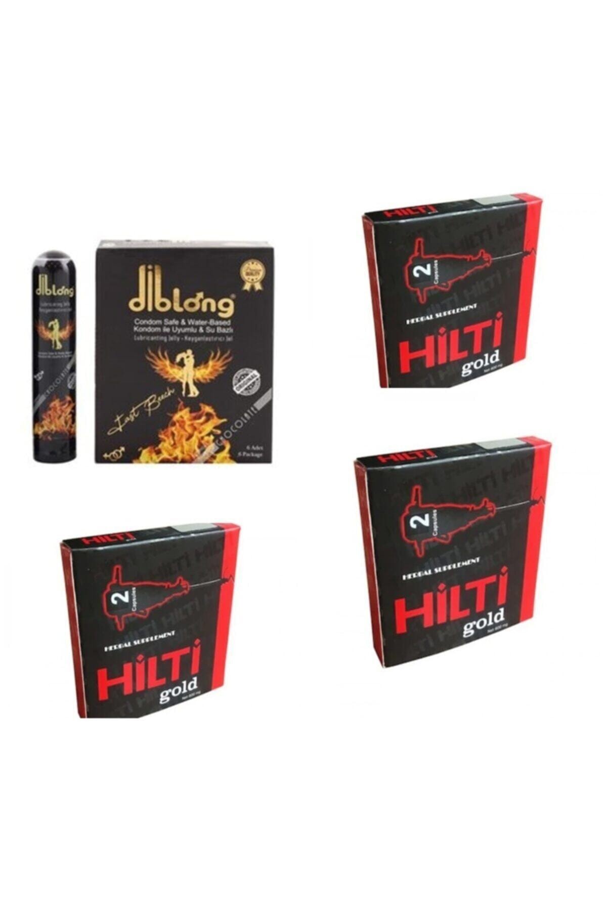 Hilti 125ml+dıblongg Masaj Jeli+3adet Bıtkısel Kapsul Hıltı2li+3393451988