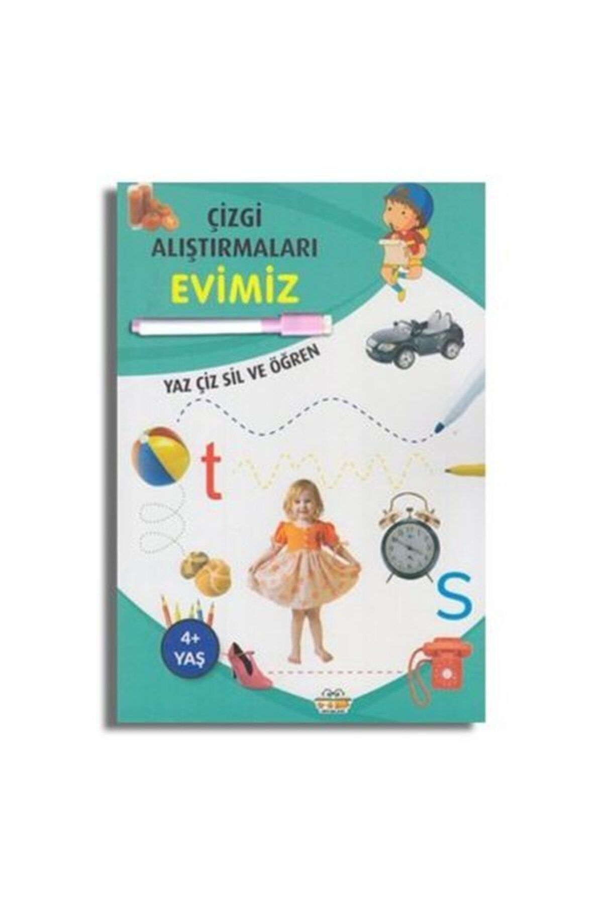 Beşir Kitabevi Çizgi Alıştırmaları Evimiz