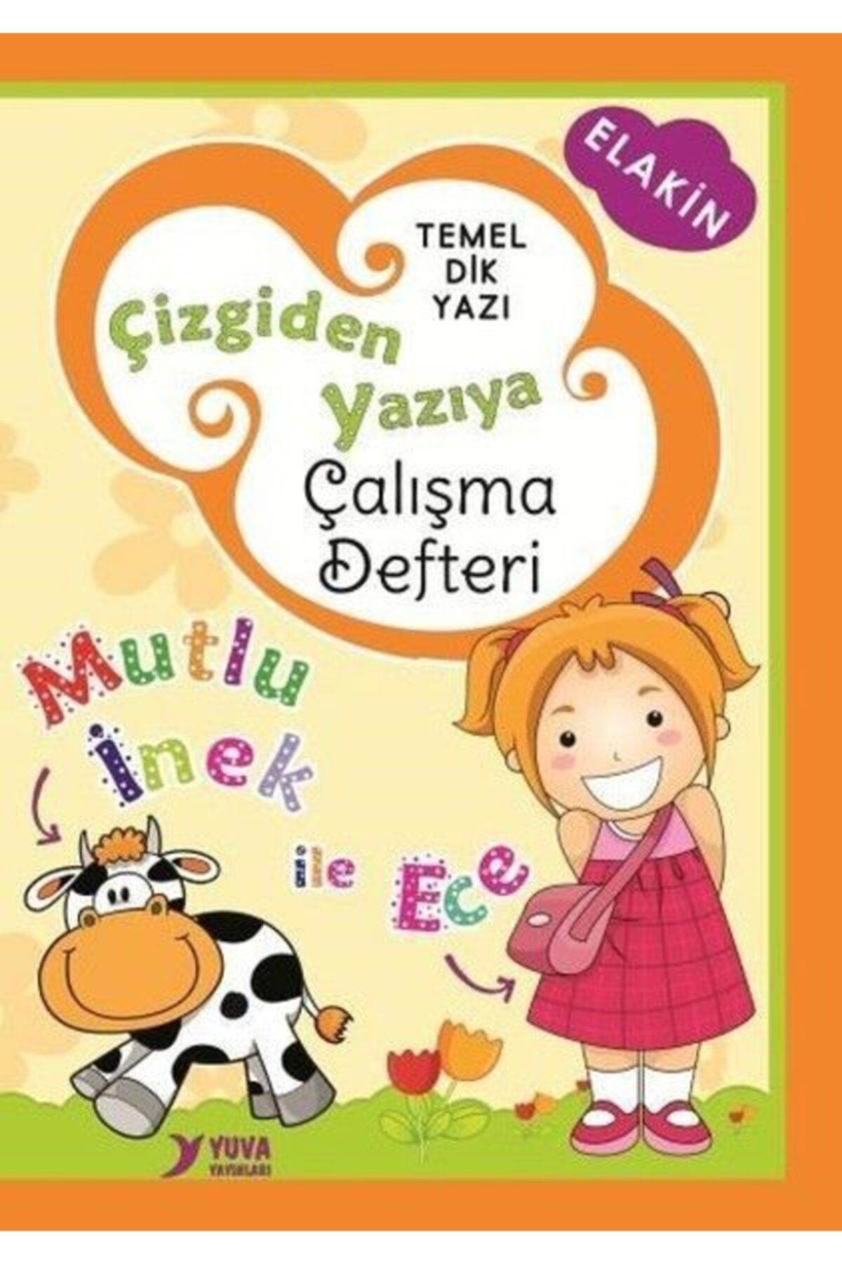 Yumurcak Yayınları Çizgiden Yazıya Çalışma Defteri-dik Temel Harflerle