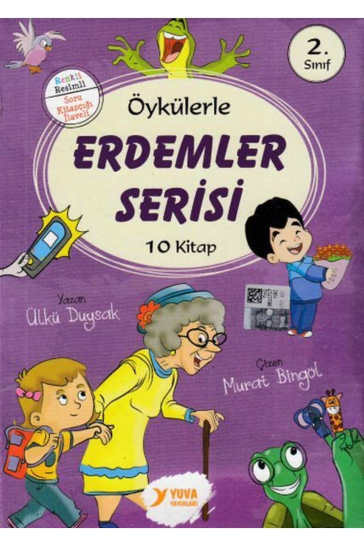 Yumurcak Yayınları Öykülerle Erdemler Serisi 2. Sınıf 10 Kitap
