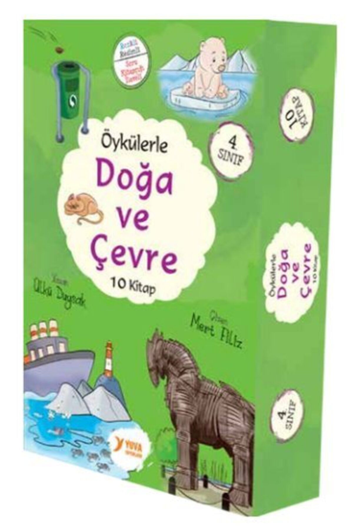 Yumurcak Yayınları 4. Sınıf Doğa Ve Çevre Serisi (10 Kitaplık Set)