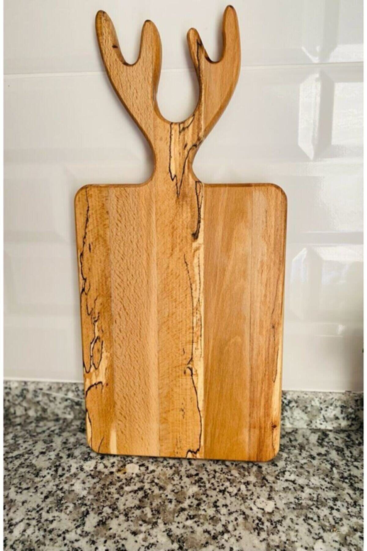NİLWOOD Tekli Geyik 20 34 cm Kesme Tahtası