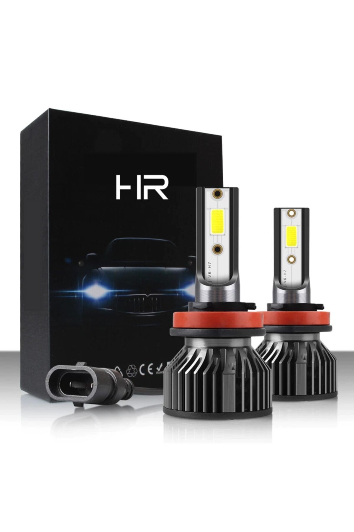 WALZEN H7 Led Xenon Led Zenon Far Ampulü Yeni Nesil Şimşek Etkili
