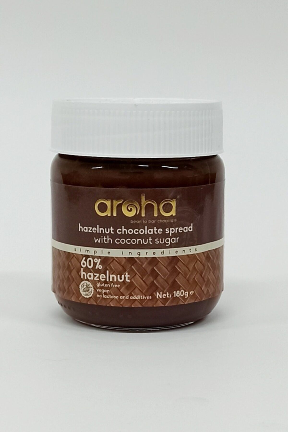 AROHA Çikolatalı Fındık Kreması - 180 Gr (hindistan Cevizi Şekerli)