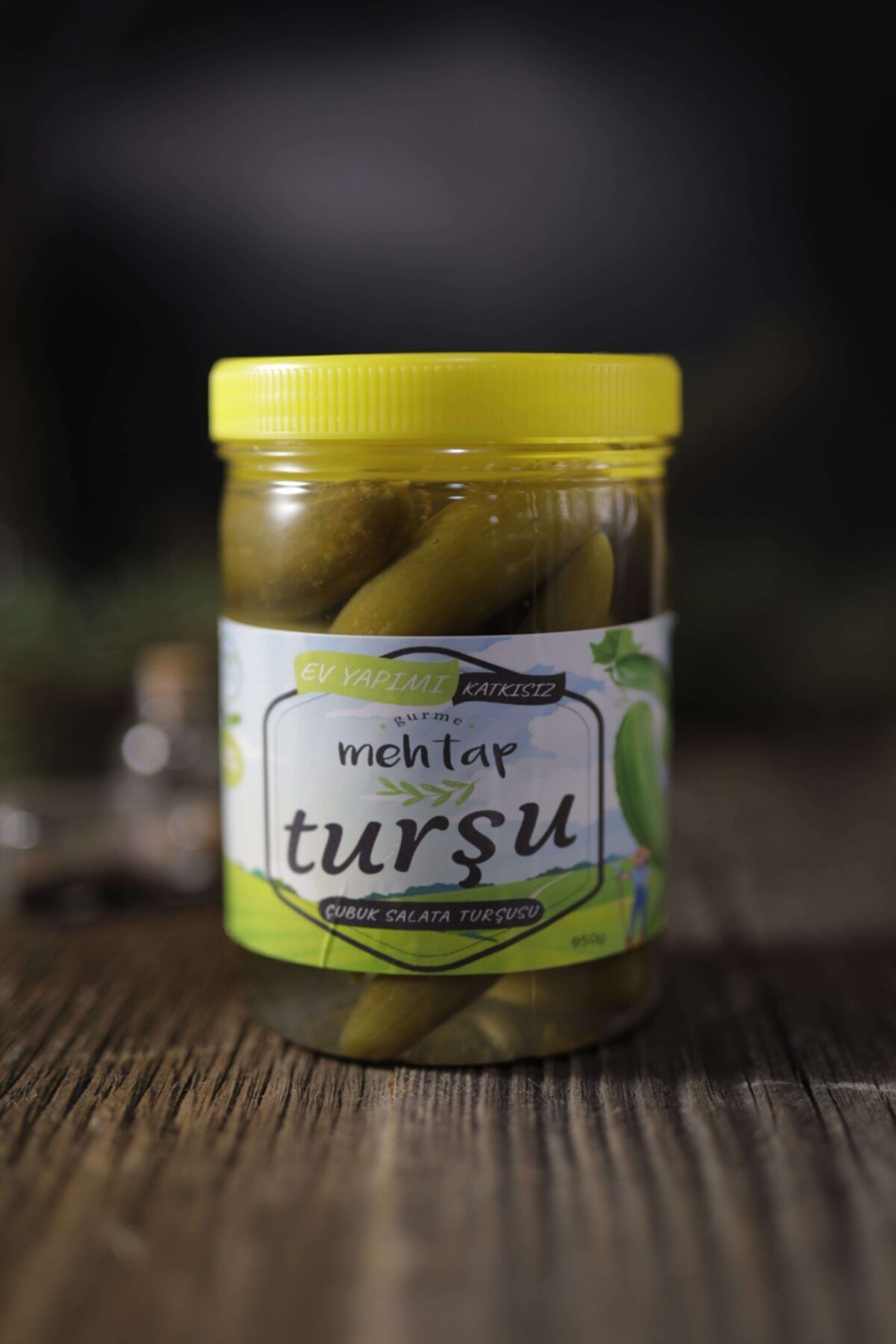 Mehtap Gurme Ev Yapımı Çubuk Salatalık Turşusu 950 gr