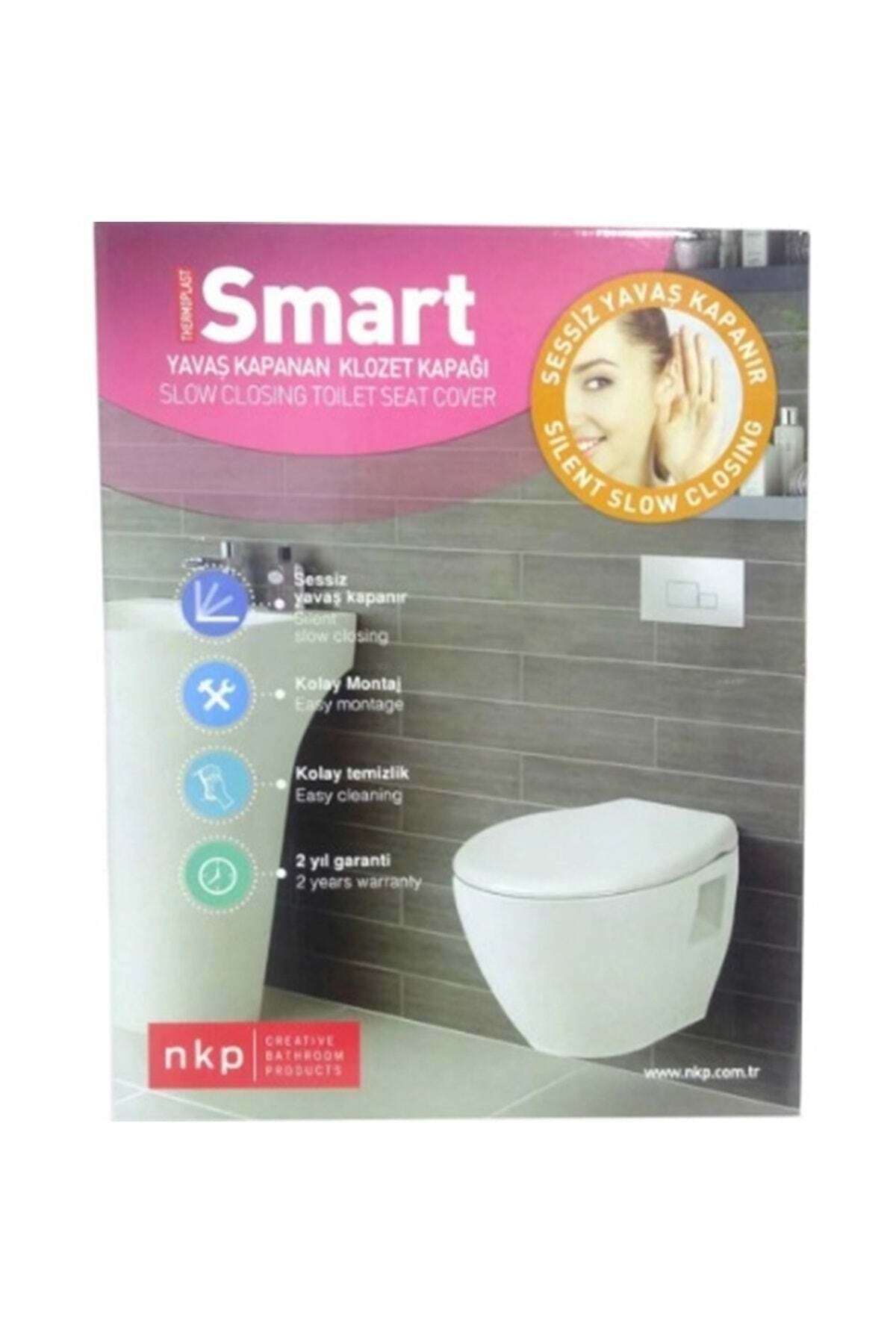 NKP Klozet Kapağı Yavaş Kapanan Smart