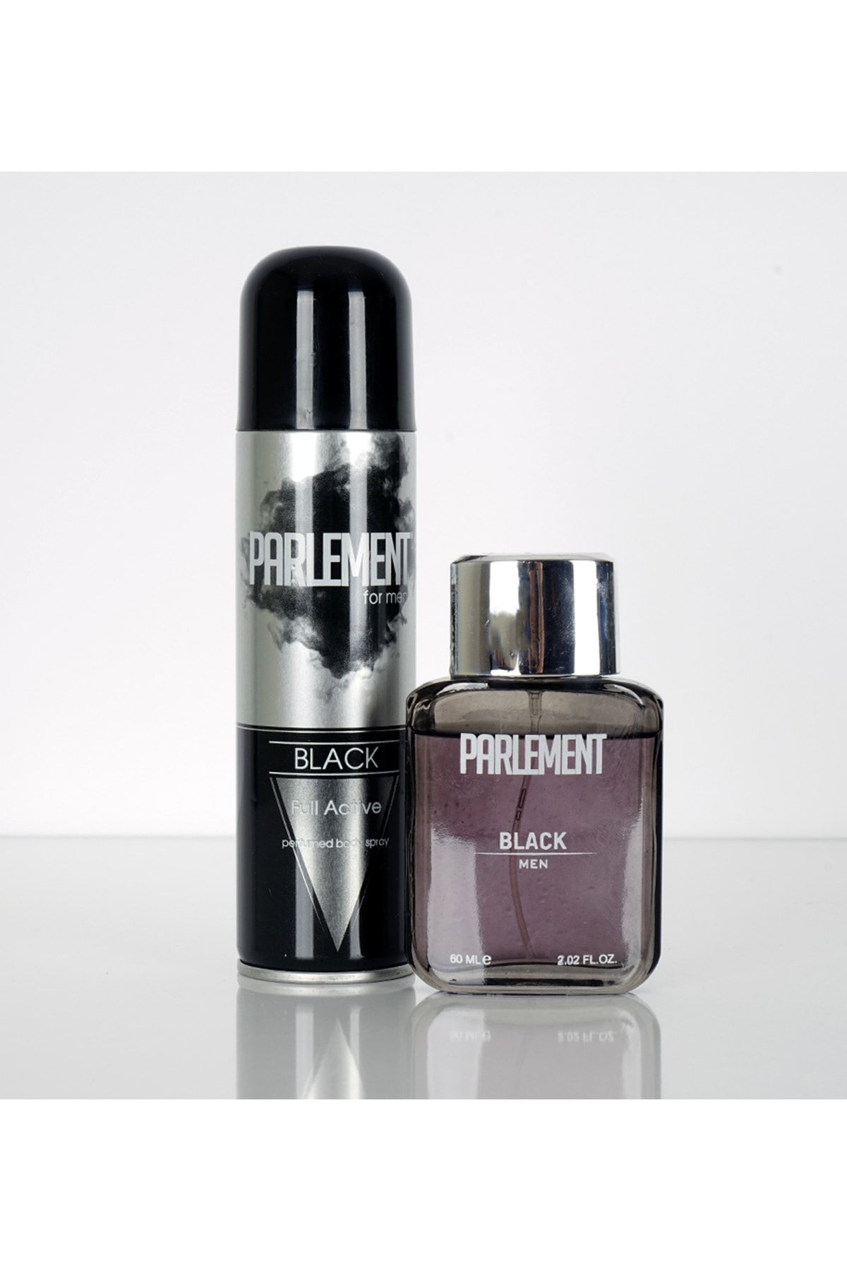 Parlement Men Black Parfüm & Deodorant Gift Set (60ml Edt + 150ml Deo Erkek)