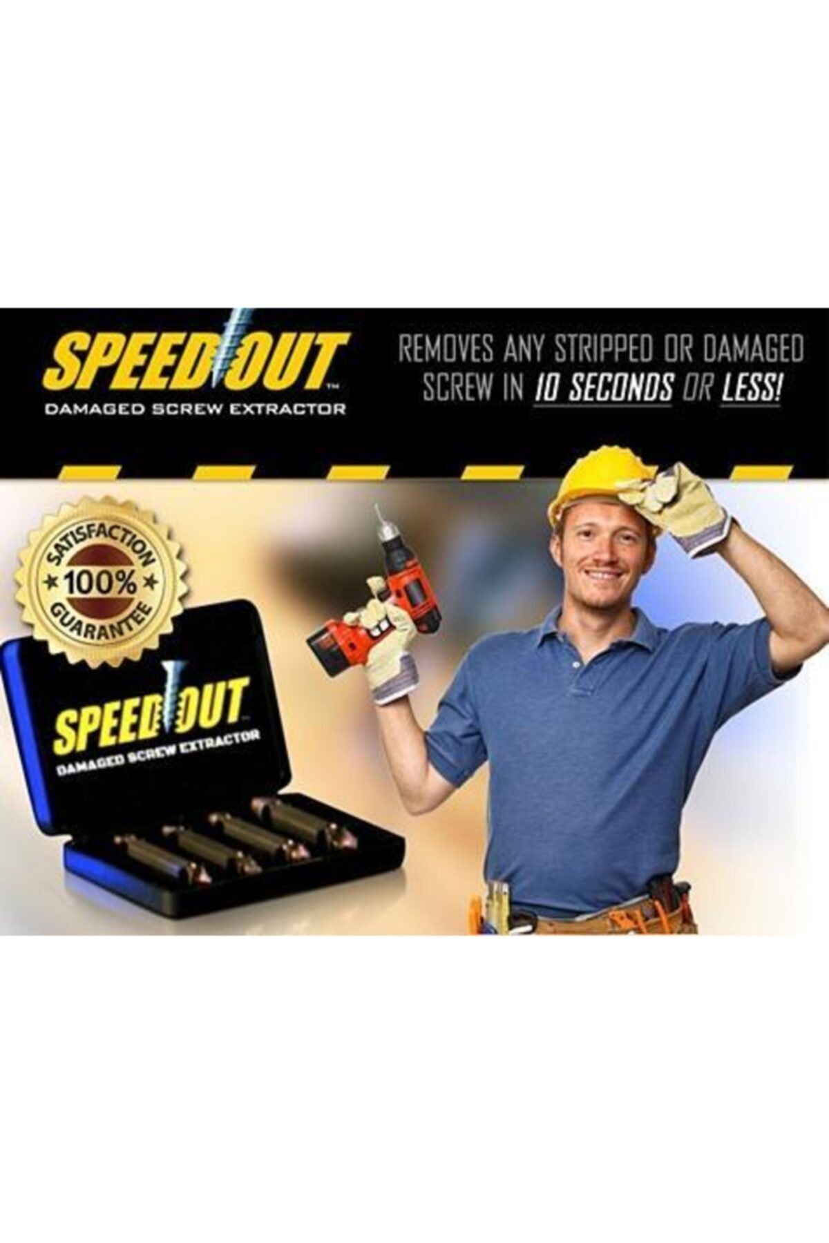 Durbuldum Speed Out Hasar Görmüş Vida Çıkarıcı