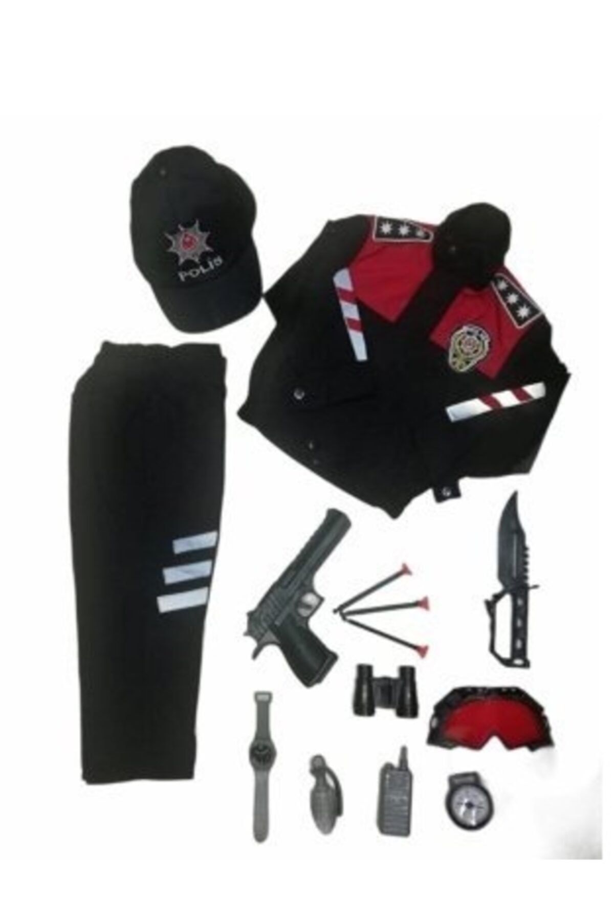 Muraty Çocuk Yunus Polis Kıyafeti Komple Set
