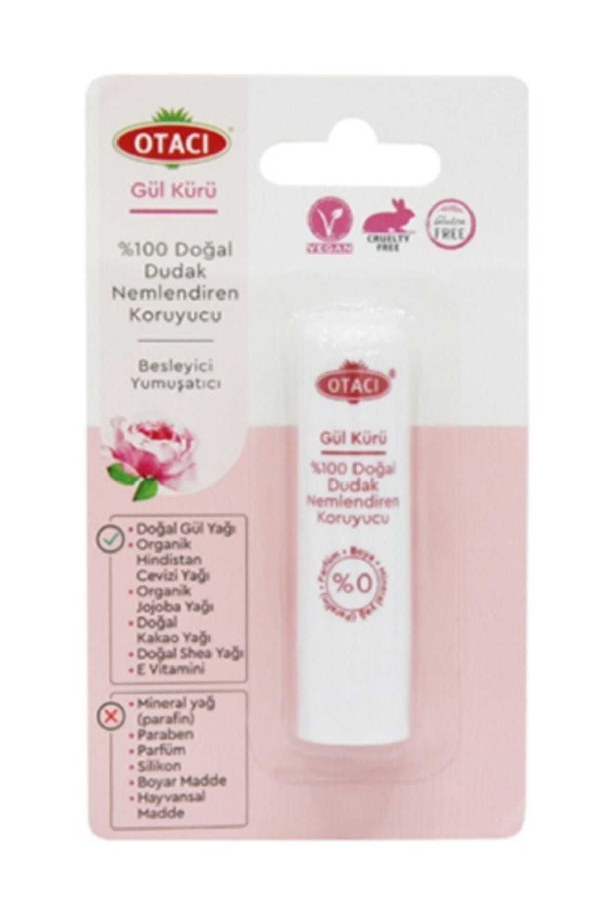 Otacı Gül Kürü Dudak Nemlendiren Koruyucu