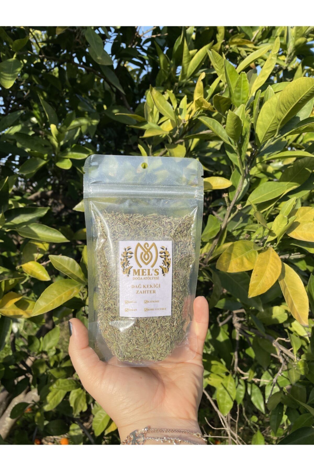 Mel's Doğa Atölyesi Kuru Dağ Kekiği (zahter) 30gr
