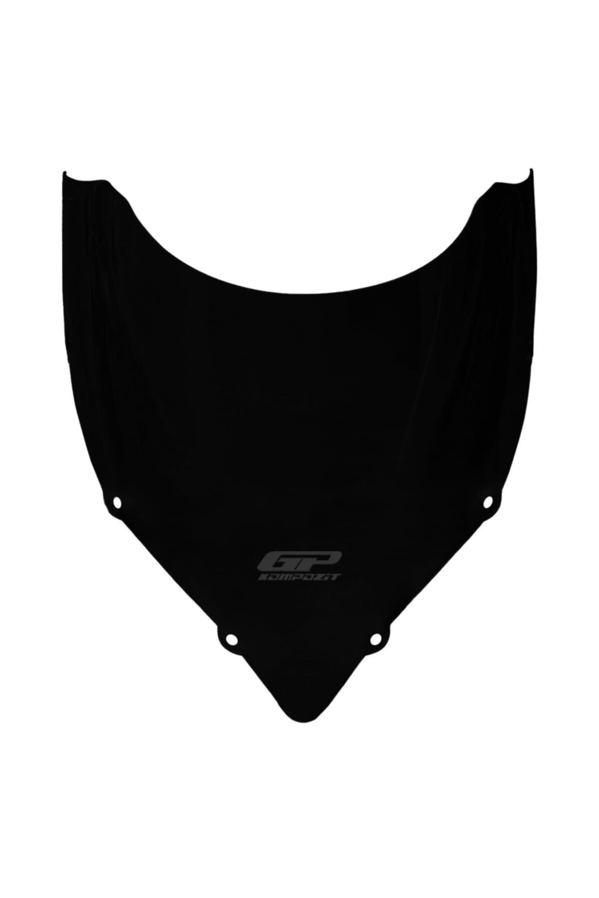 GP KOMPOZİT Mv Agusta F4 2013-2020 Uyumlu Ön Cam Siyah 38 Cm