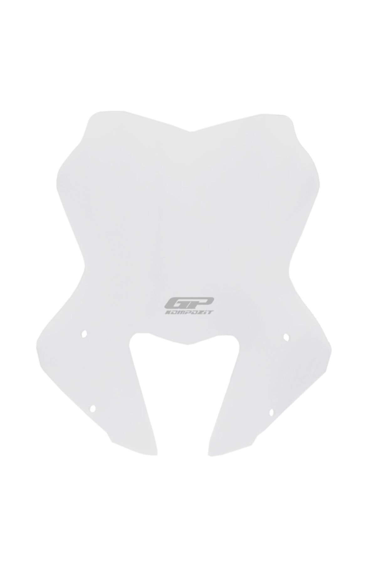 GP KOMPOZİT Yamaha Mt-09 2017 Uyumlu Ön Cam Şeffaf 32 Cm