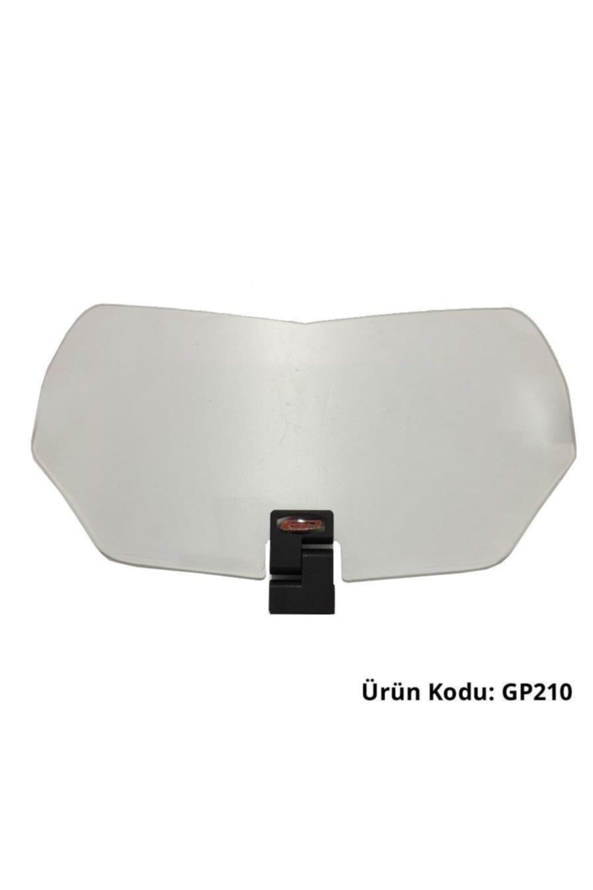 GP KOMPOZİT Gp210 Universal Rüzgar Saptırıcı (deflektör) Şeffaf Siyah Apar