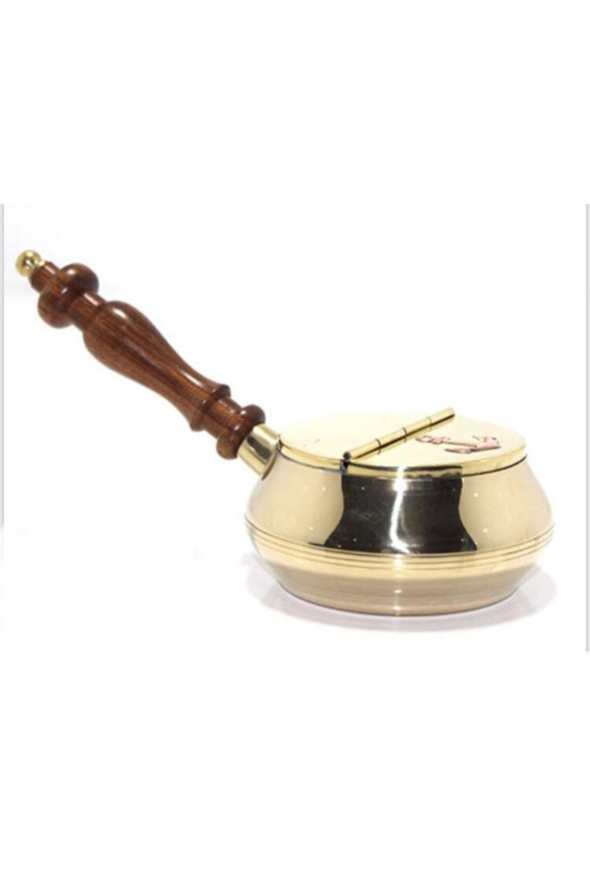 çıpacı Hediyelik Pirinç Ahşap Saplı Kül Tablası
