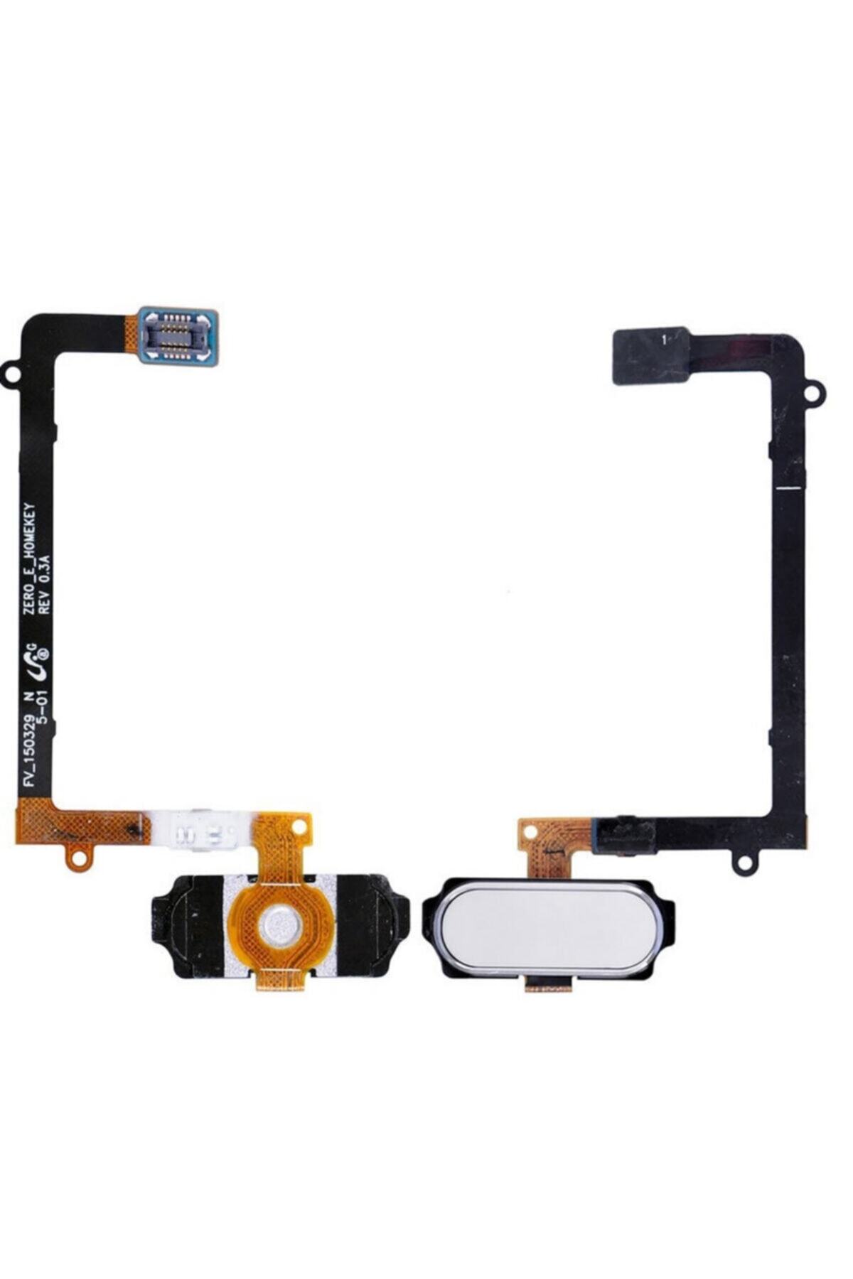 Ally Mobile Ally Samsung S6 Edge G925 Için Home Touch Pad Joystic Filmi-beyaz