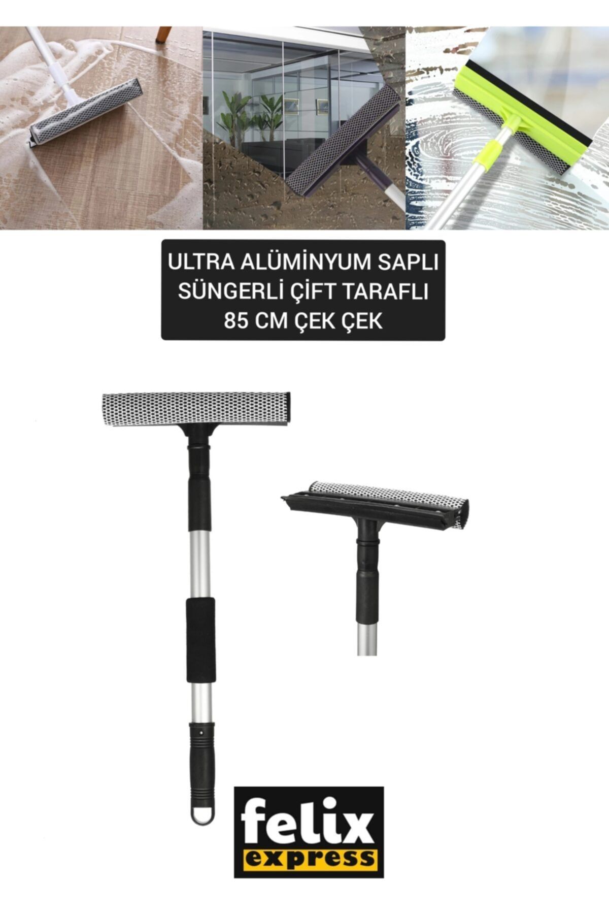 felix express Çok Amaçlı Çekçek Cam Silme Aparatı