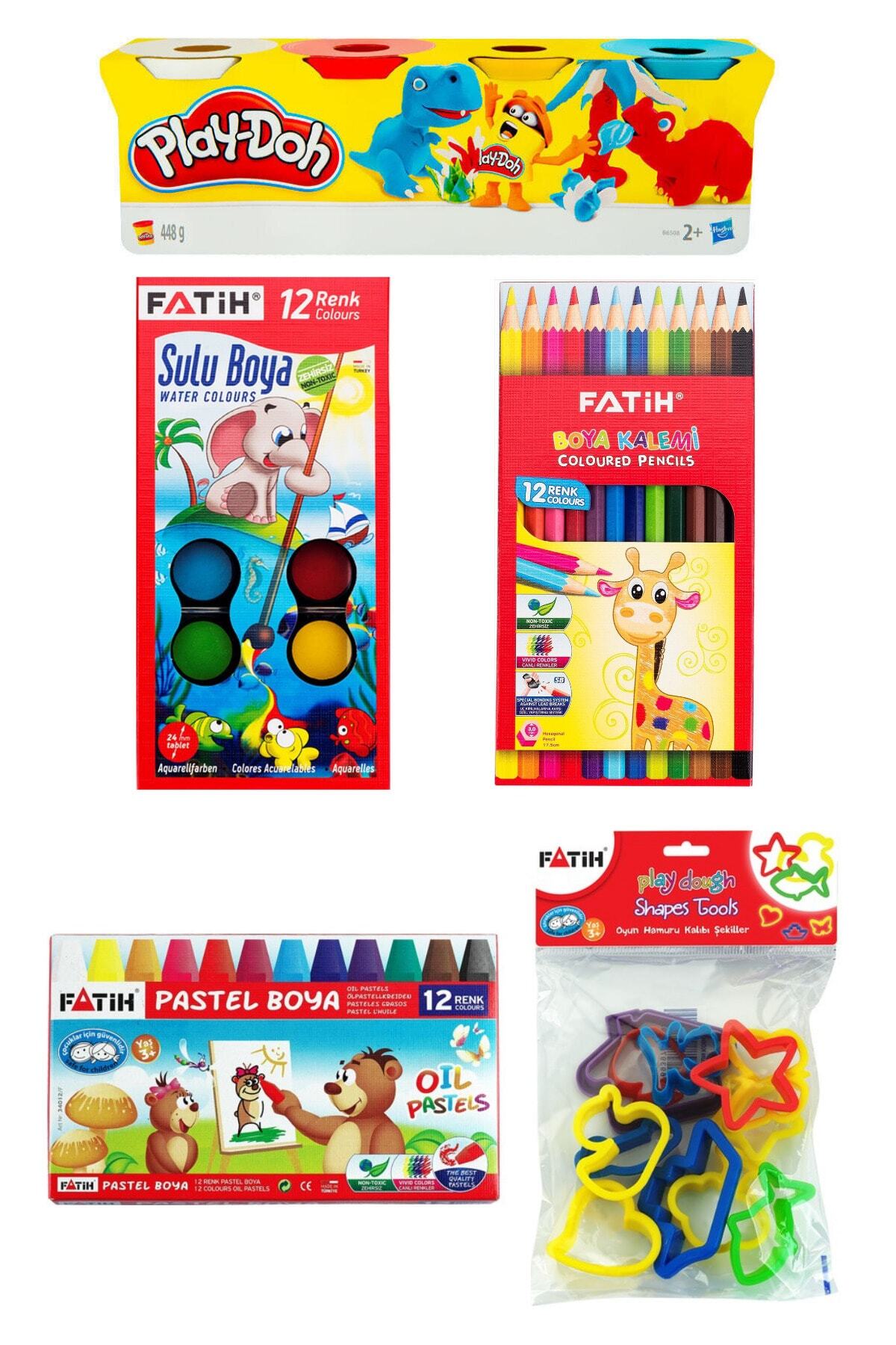Fatih Boyama Oyun Hamur Kalıbı Seti 5'li Set