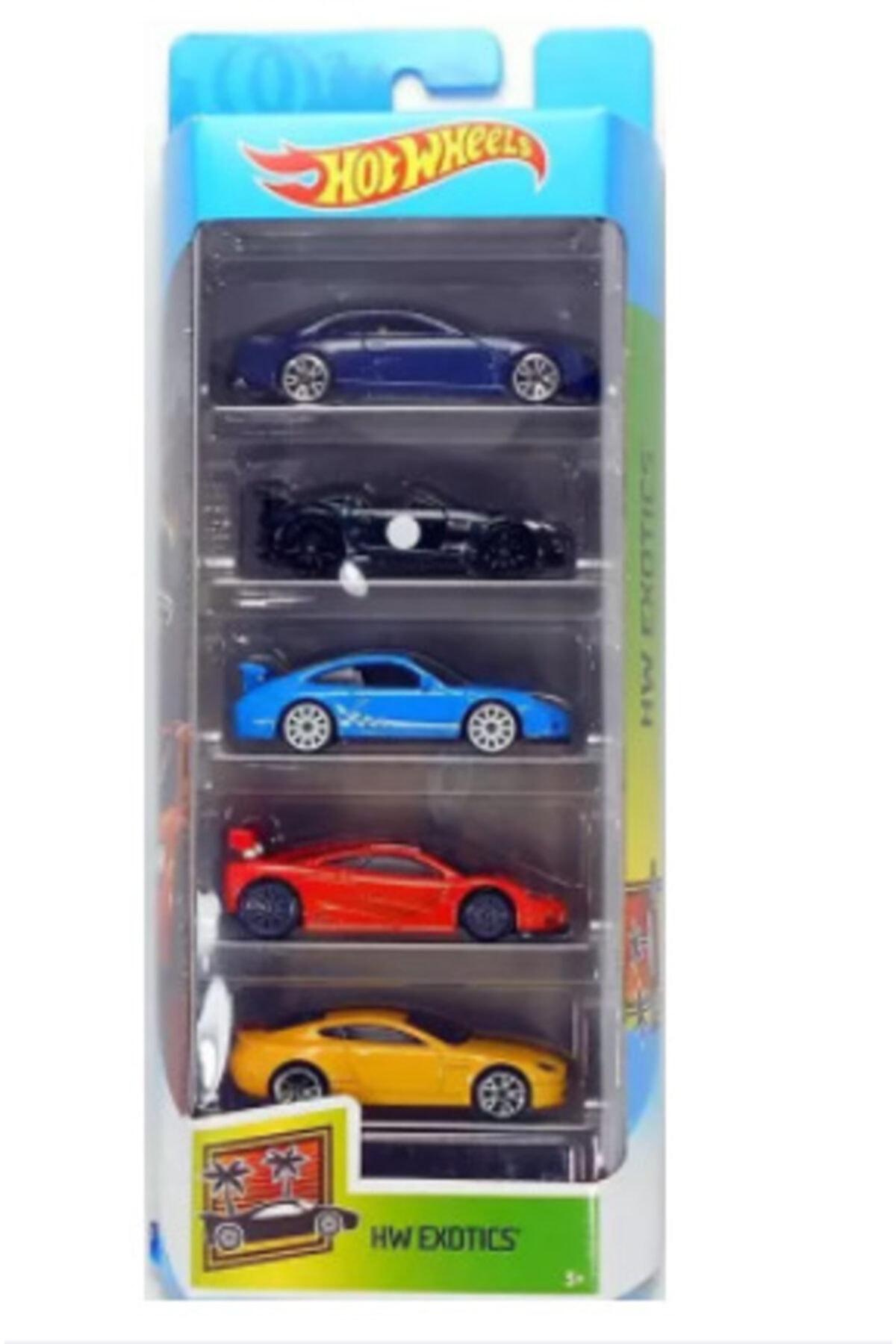 damlashopping Hw Exotıcs 5 Li Araba Seti 1/64