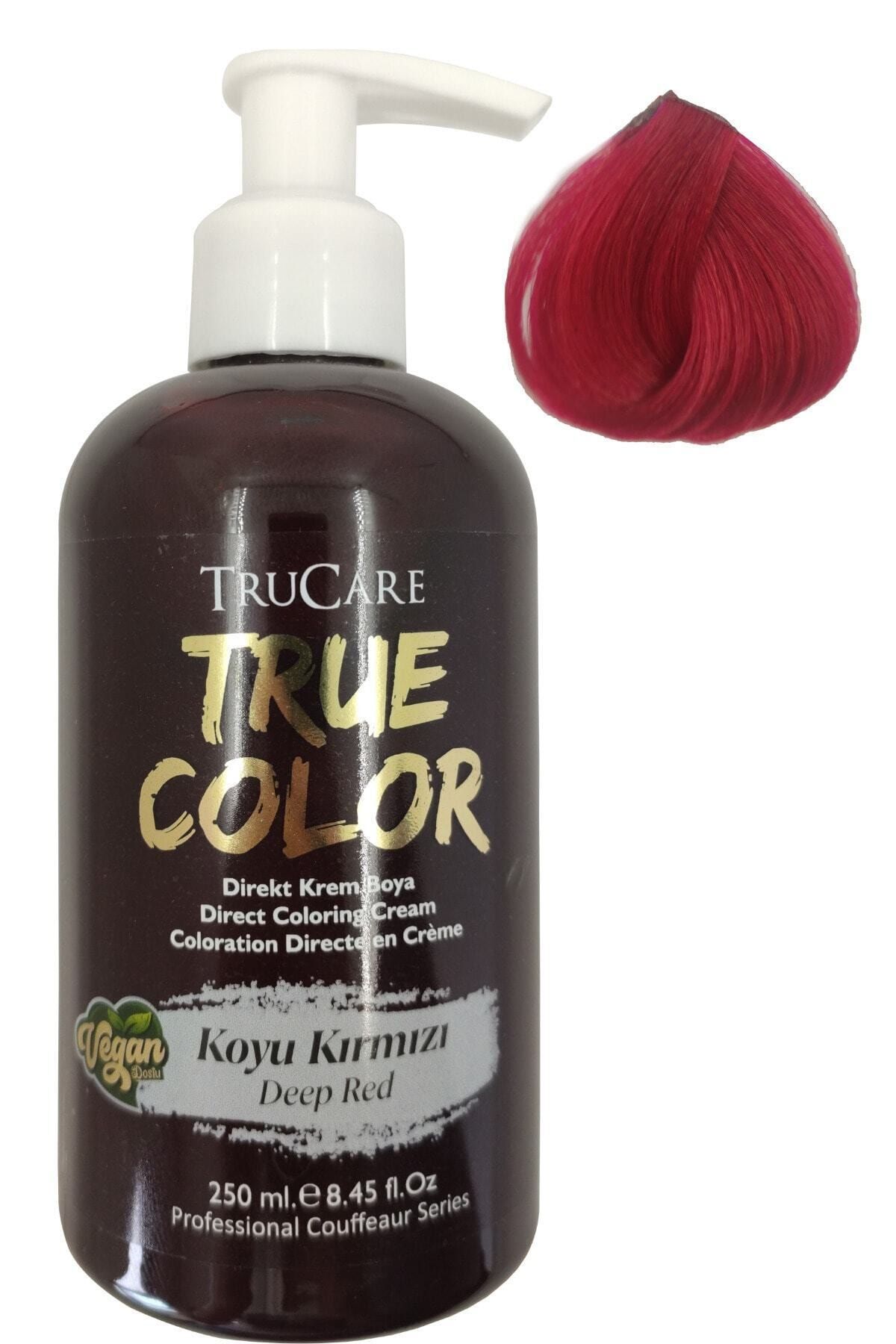 Trucare Truecolor Saç Boyası Koyu Kırmızı 250 Ml