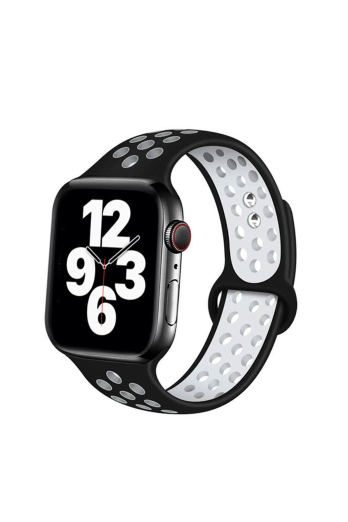 MADEPAZAR Apple Watch 7 Son Sürüm Nike 44 Siyah Akıllı Saat Giyilebilir Teknoloji Android Ios Uyumlu Watchos