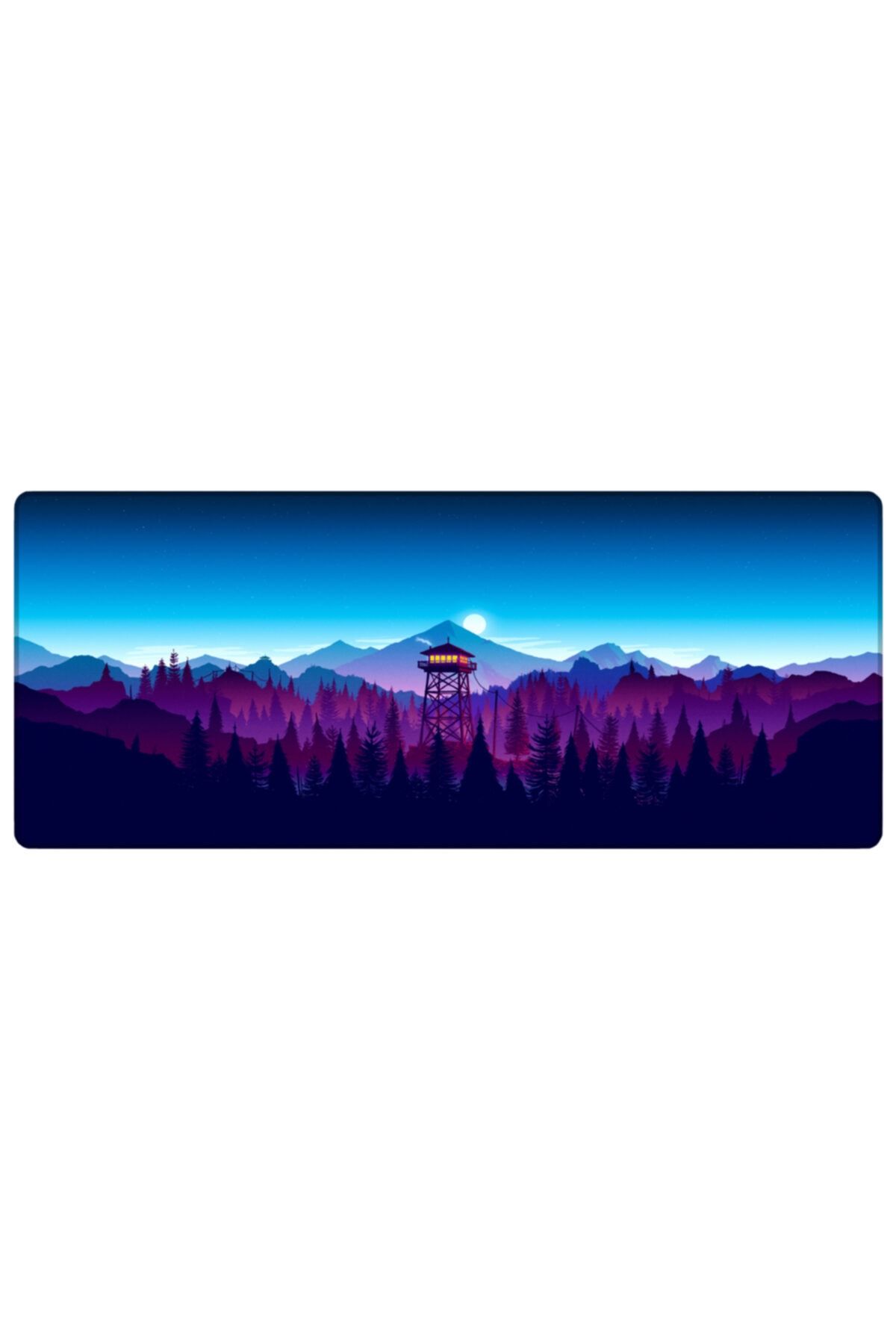 PORGE Gaming Mouse Pad 90x40 Xxl Firewatch Büyük Oyuncu Mousepad