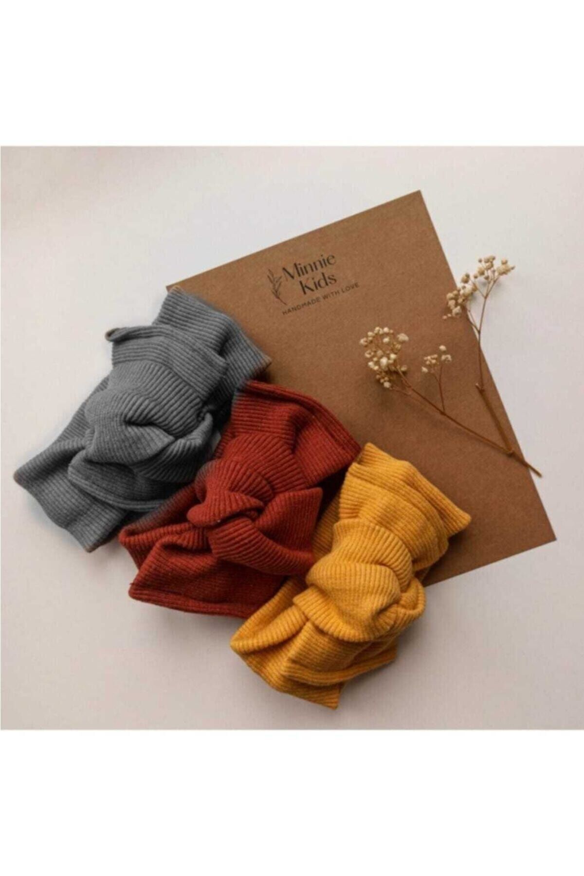 BABYSHOPİER Kız Bebek/çocuk 3 Lü Ribana Seti