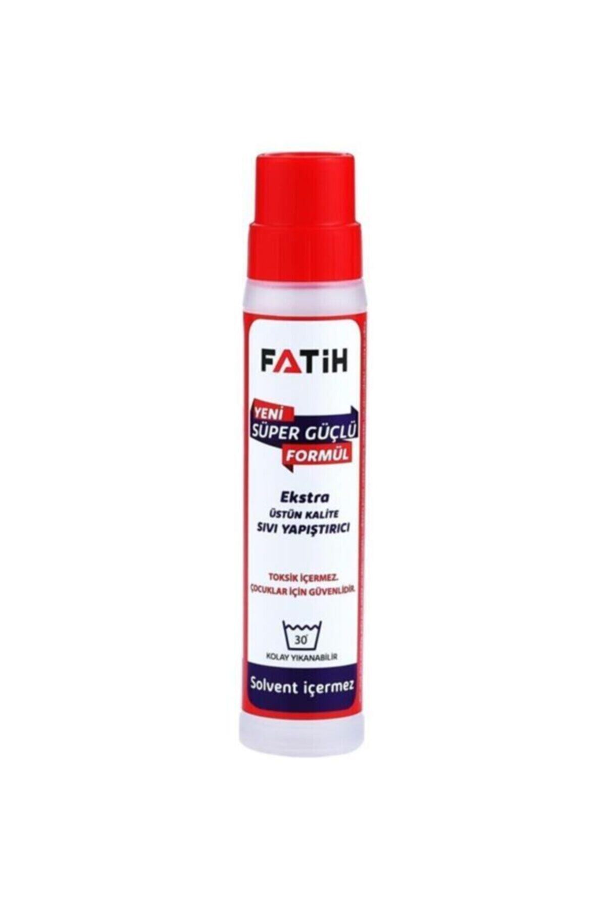 Fatih Sıvı Yapıştırıcı Şeffaf Solventsiz 50 Ml (12 Li Paket)