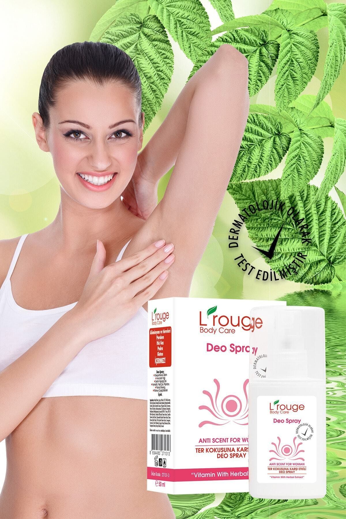 L'ROUGE Deo Sprey For Woman Ter Kokusu Giderici Sprey